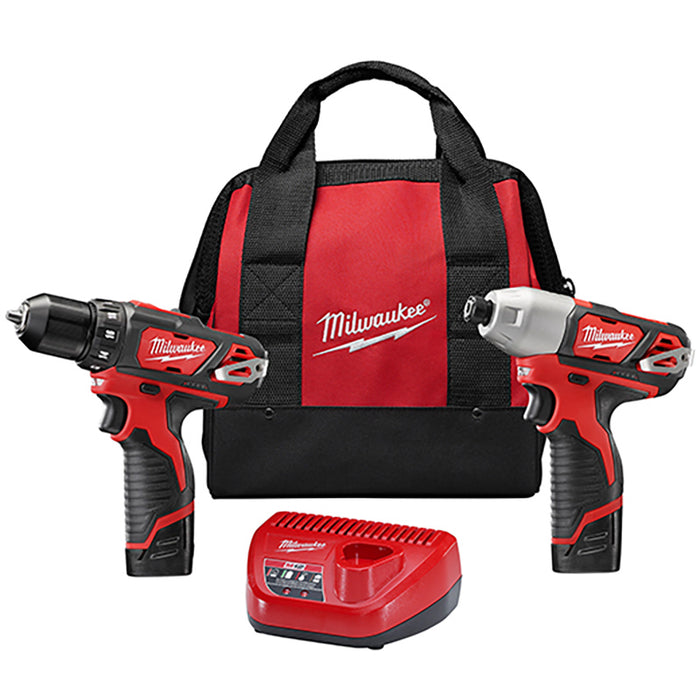 Milwaukee M12 Cordless 2-Tool Combo Kit