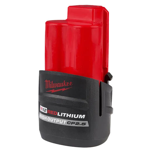 Milwaukee M12 Redlithium High Output CP2.5 Battery Pack