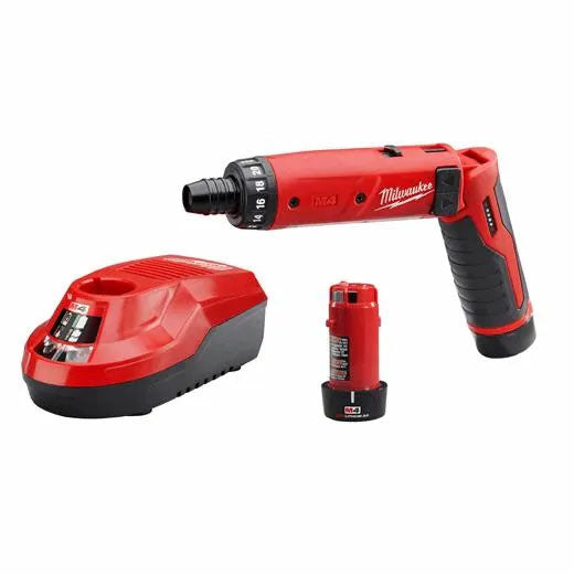 Milwaukee M4 1/4 Hex Screwdriver Kit