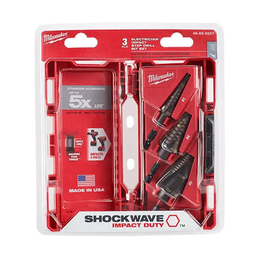 Milwaukee Shockwave Impact Duty Electrical Kit (#1 #4 #9)