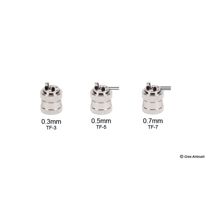 Grex 0.7MM Fan Spray Cap