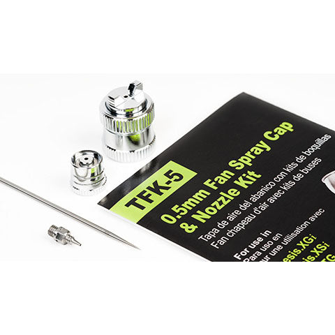 Grex 0.5MM Fan Spray Cap & Nozzle Kit