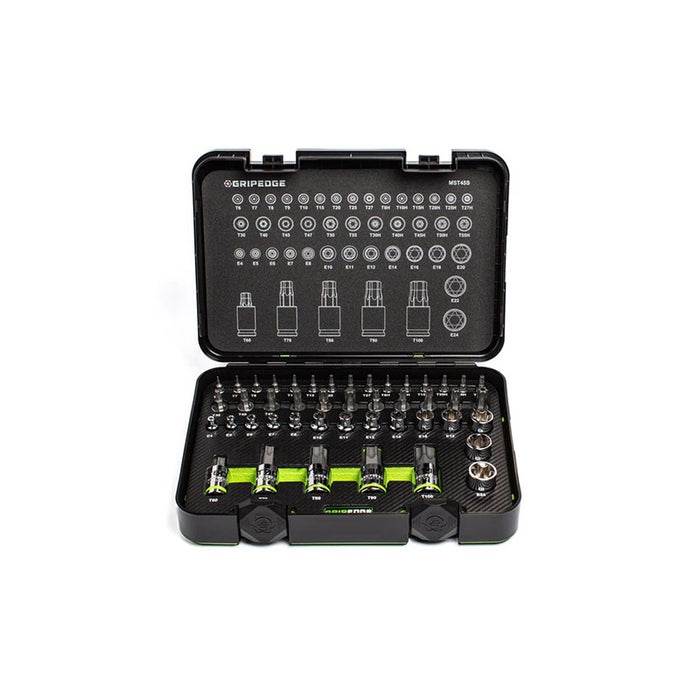 Grip Edge Tools - 45-Pc Master RPT Star Driver Set