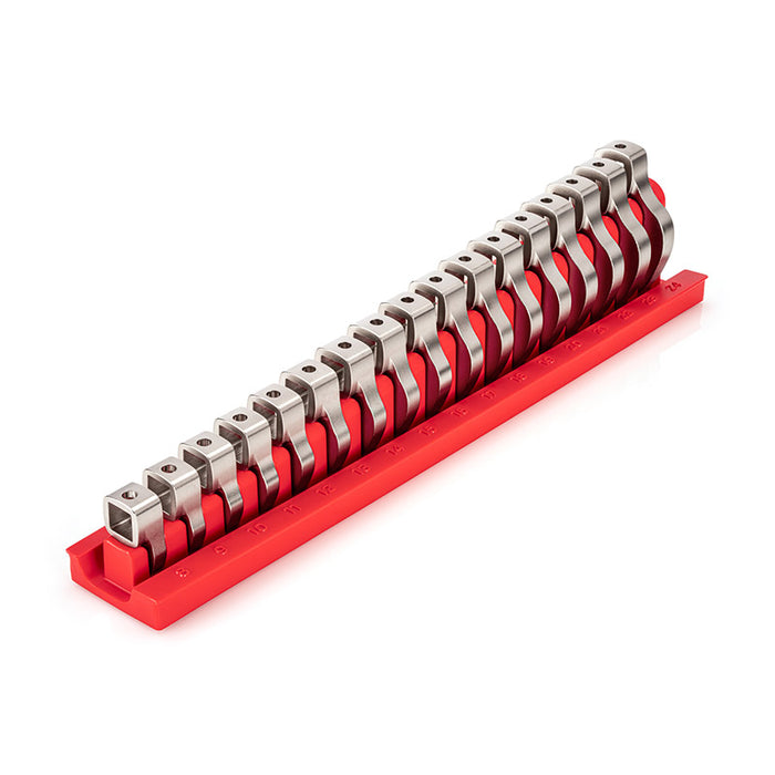Tekton - 3/8 Inch Drive Crowfoot Wrench Set With Rack 13-Piece (5/16-1 In.) WCF95101