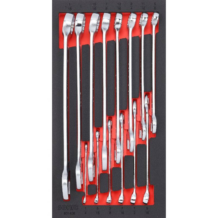 Sonic Tools - SAE Combination Wrench Set 14Pcs. S SFS