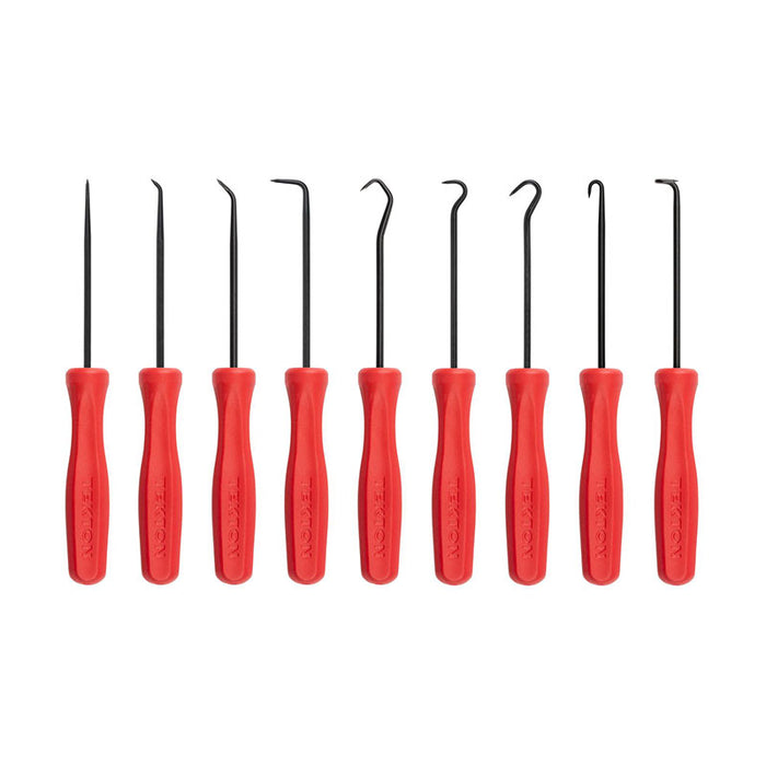 Tekton - Pointed Pick And Hook Set (9 Pieces)