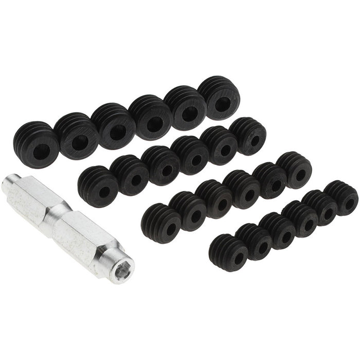 Center-Locating Transfer Punch For Threaded Holes 6 Screws One Holder Size 8-32