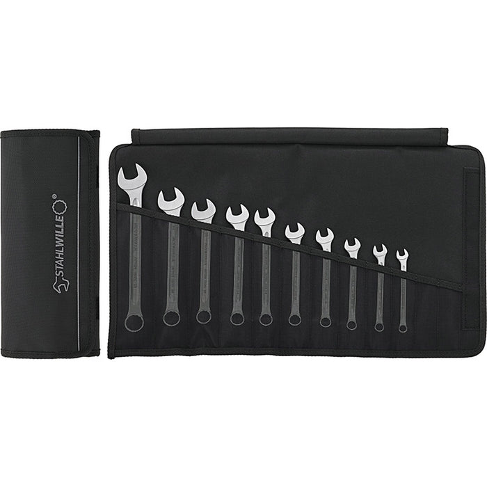 Stahlwille 13A/10Kt Combination Spanner Set - SAE - 1/4 Inch To 3/4 Inch -10 Piece