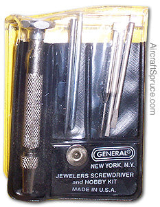 Jeweler Screw Drvr Kt Spc-606