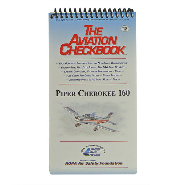 Checkbook Arrow II PA-28R-200 Pocket Size