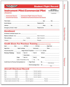 ASA Student Flight Record: Instrument & Commercial