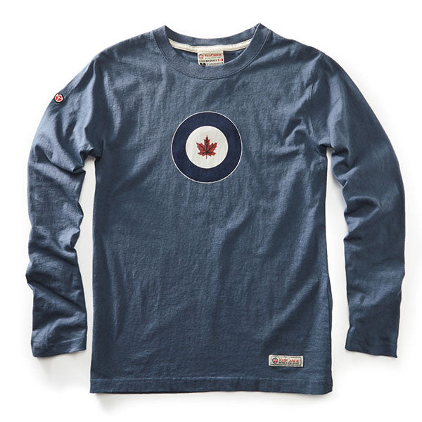 Rcaf Long Sleeve T-Shirt Blue Xl