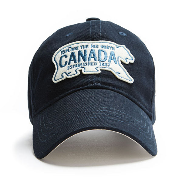 Polar Plate Cap Adj Navy