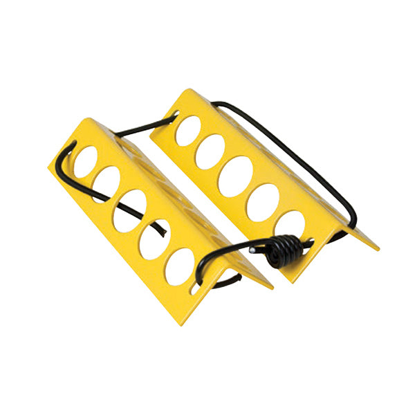 Handy Chock Yellow Alum ONE Single Wheel SET