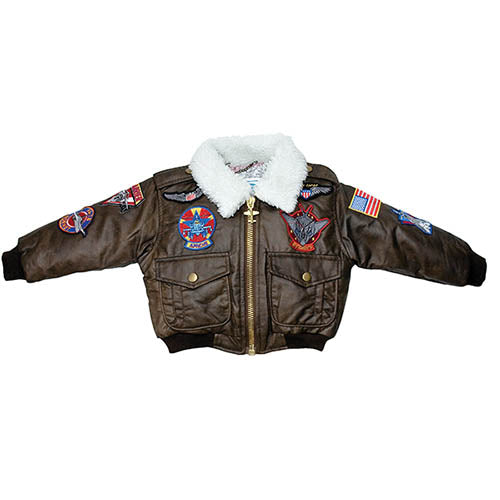 Bomber Jacket Brn Patch B 6