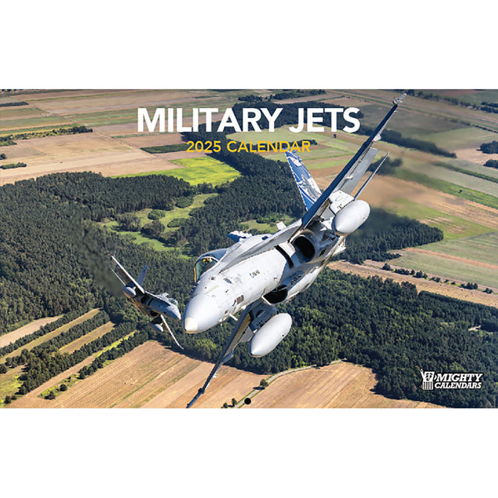 Military Jets Calendar 2025