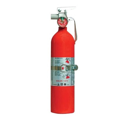 Halon Fire Extinguisher 3.5 Lb 1600 + With Mounting Bracket