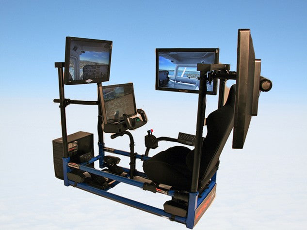 Hotseat Pilot PRO 4 AND Instrument POD Flight Simulator
