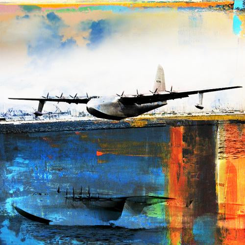 Martin Young ART Hughes H-4 Hercules Print 36X36