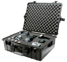 Pelican 1600 Black Case With Foam