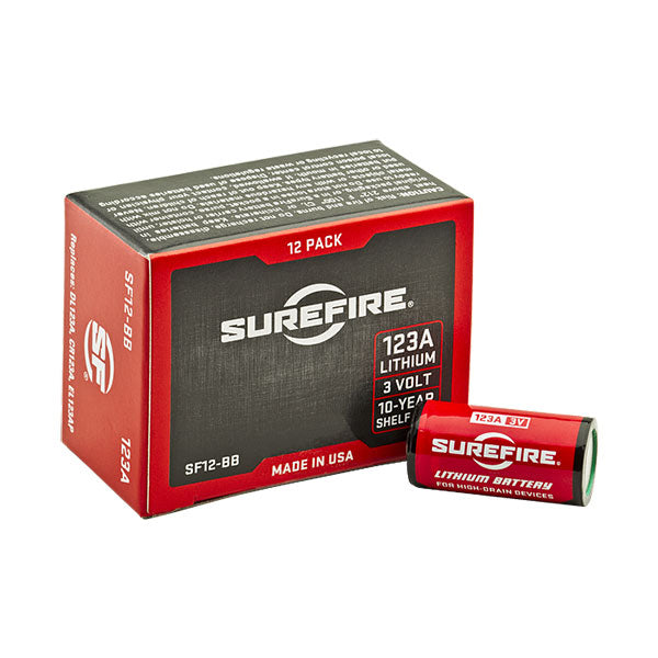 Surefire Replacement Battery 12 Pack
