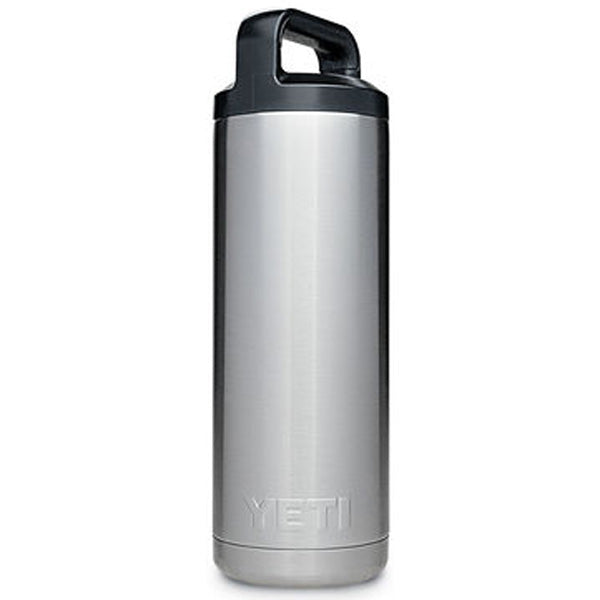 21071504040 Yeti Rambler 18Oz Bottle With Chug Cap Black