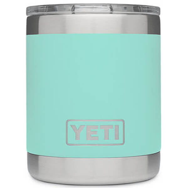 Yeti Rambler 10Oz Lowball Black With Magslide Lid