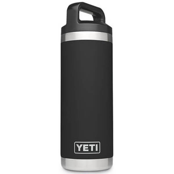 21071060018 Yeti Rambler 18OZ Bottle W/ Chug CAP Black