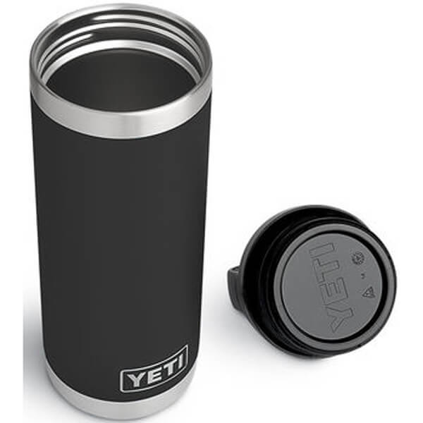 21071060018 Yeti Rambler 18OZ Bottle W/ Chug CAP Black