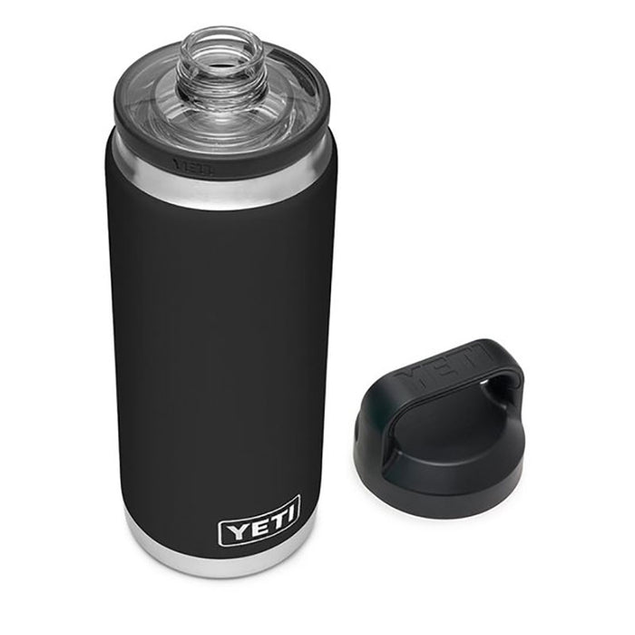 21071200018 Yeti Rambler 26OZ Bottle W/ Chug CAP Black