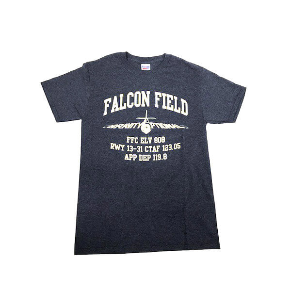 Falcon Field Tshirt 2XLARGE Navy/Cream