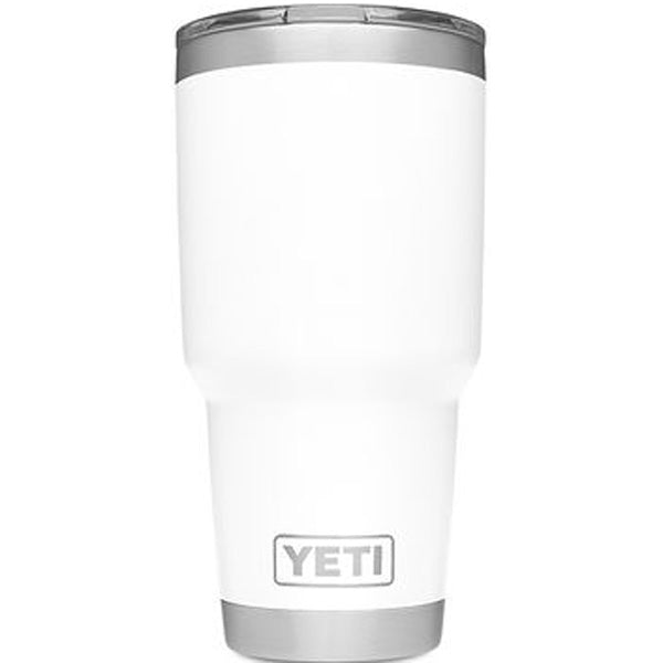 21070070024 Yeti Rambler 30oz White W/Ms LID