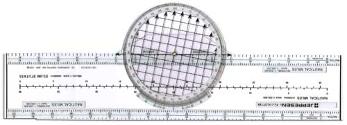 Jeppesen Pj-1 Rotating Azimuth Plotter