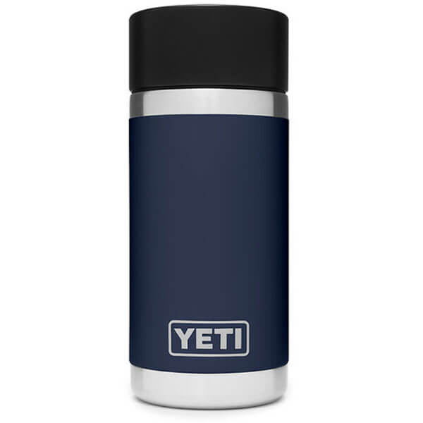 21071502305 Yeti Rambler 12Oz Bottle With Hot Shot Cap Navy