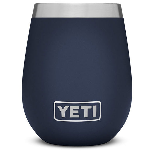 21071500584 Yeti 10oz Wine Tumbler Navy W/ MS LID