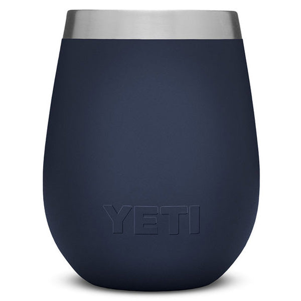 21071500584 Yeti 10oz Wine Tumbler Navy W/ MS LID