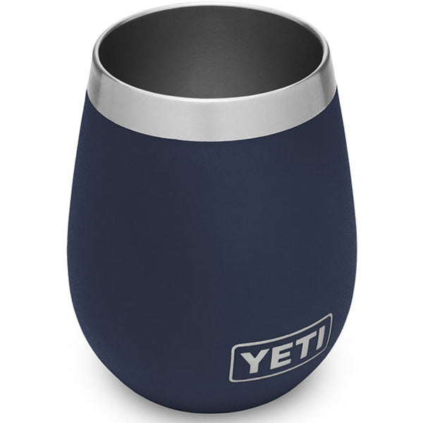 21071500584 Yeti 10oz Wine Tumbler Navy W/ MS LID