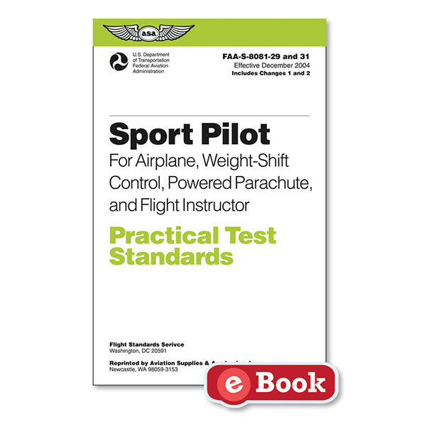 ASA Sport Pilot PTS Ebook PDF
