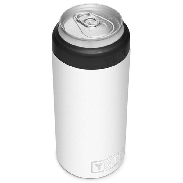 21070090082 Yeti Rambler 12OZ Colster Slim CAN Insulator White