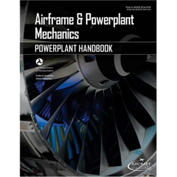 FAA-H-8083-32A-ATB A&P Powerplant Handbook Paperback