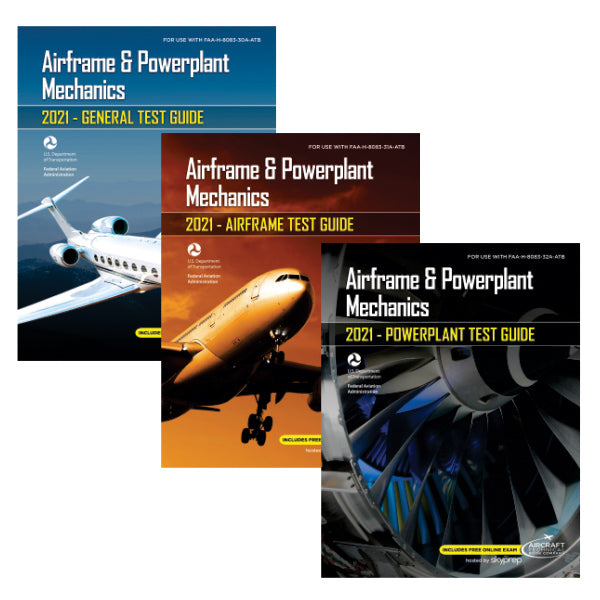 FAA 8083-ATB SET OF Three Test Guides Paperback