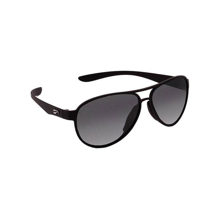 Kestrel Aviator Matte Black Gradient Gray Tint