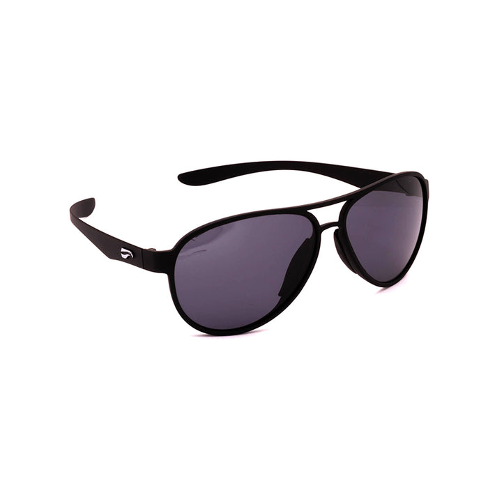 Kestrel Aviation Matte Black Solid Gray Tint