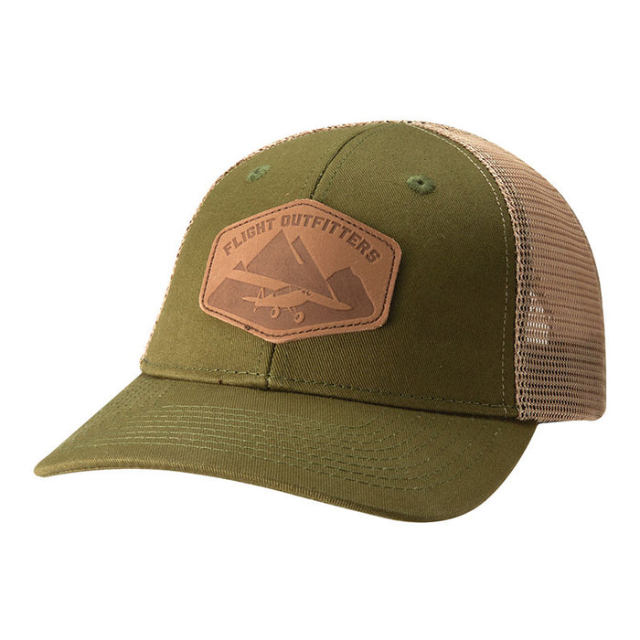 Flight Outfitters Leather Patch HAT Bush Pilot