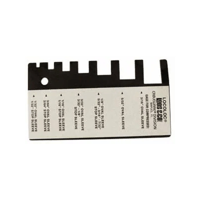 Ga-2P Oval And Stop Sleeve Gauge 7/32-5/16