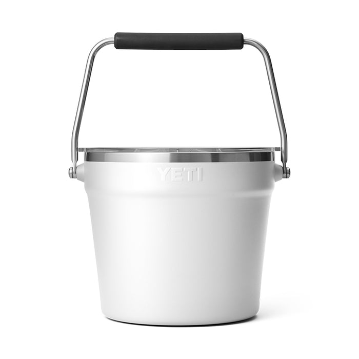 21071501555 Yeti Rambler Beverage Bucket W/Lid White