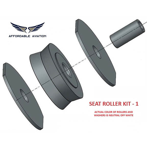 Cessna 1714000K200 Seat Roller Kit 1 Faa/Pma Approved