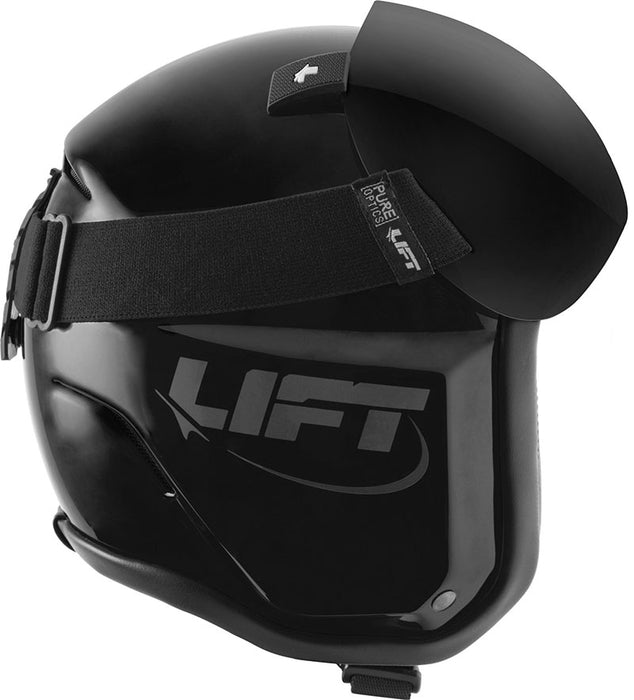 Lift Aviation Flight Helmet AV-1.1 KOR Gloss Black - XXL