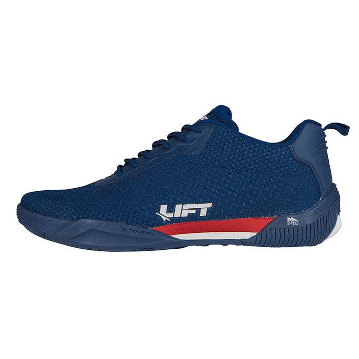 Lift Aviation Footwear Airboss Ultraknit - Navy/Red - 11.5