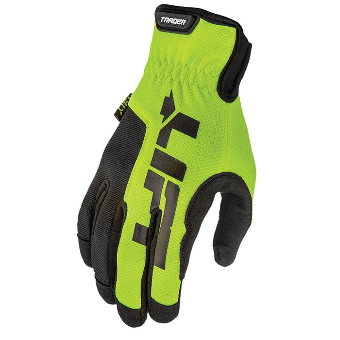 Lift Aviation - Trader Glove (Hi-Viz)- Slip On/Off Cuff - XL
